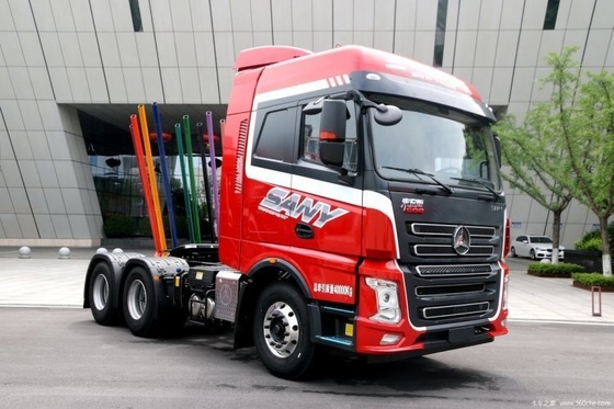 500 PS 6X4 Traktor 0 Km Trinity Schwerlastwagen mit Luftaufhängung Fahrersitz