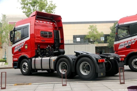 500 PS 6X4 Traktor 0 Km Trinity Schwerlastwagen mit Luftaufhängung Fahrersitz