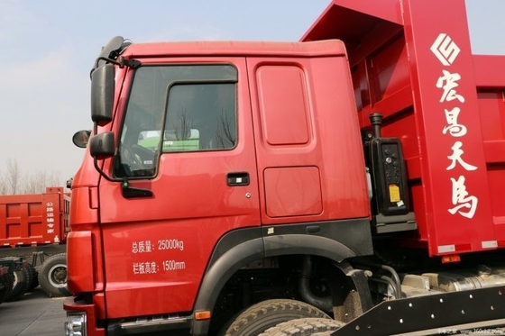 HOWO Schwerlastwagen 380 PS 6X4 6m Dump Truck für Mehrzwecktransport Dauerhaft