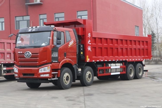 Warmer 8m Lastbehälter Faw Jiefang J6P Schwerlastwagen 500 PS 8X4 Dump Truck mit Sitchai-Motor