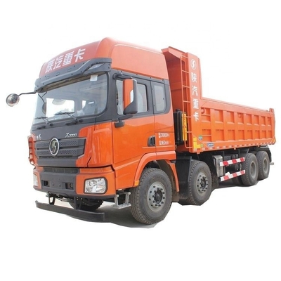 12 Vorwärtsverschiebung Shaanxi Automobile Cummins Delong X3000 385 PS 8X4 8-Meter-Dump Truck