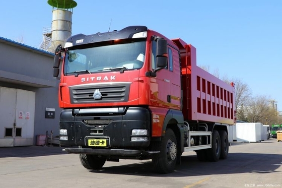 SITRAK G7 Schwerlastwagen 400 PS 6X4 Dump Trucks mit Frachtbehälter Größe 5,8*2,35*1,5 m