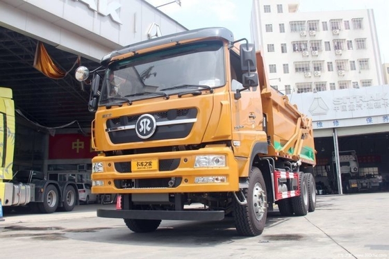 Bereit 6X4 Steyr 340 PS Dump Truck mit 5,6 m Karosserie Automatische Klimaanlage inklusive