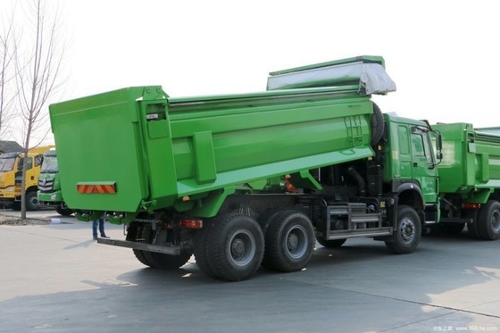 HOWO Schwerlastwagen 340 PS 6X4 6 M Dump Truck mit Luftfederung und Multimedia-System
