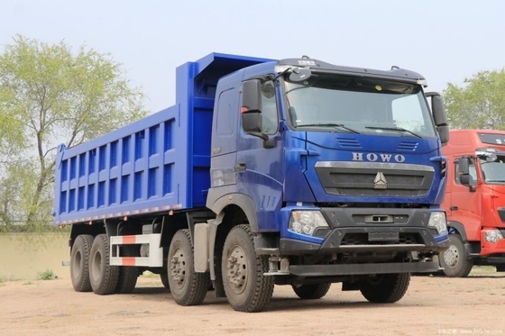 Gebrauchtes Sinotruk HOWO T7H Schwerlastwagen 440 PS 8X4 7,6 m Dump Truck mit 300-400L Tank