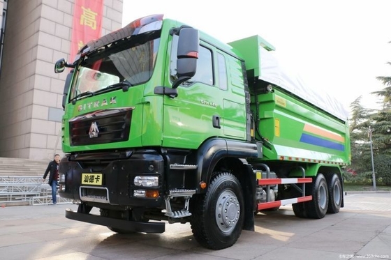 Gebrauchtes SITRAK G7H Schwerlastfahrzeug 6X4 Dump Truck mit 360° Rückkamera und Multimedia System