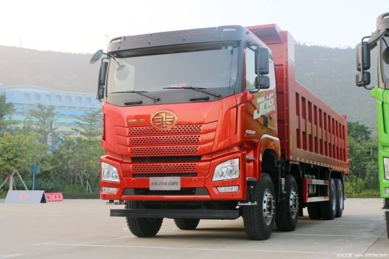 Straßenverkehr Dump Trucks Qingdao Jiefang JH6 Schwerlastwagen mit Klimaanlage
