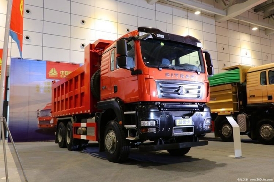 400 PS 6X4 8,3 m Dump Truck Shandeka SITRAK G7H Schwerlastwagen mit Multimedia-System