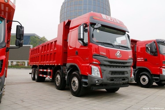 Hot Boutique Gebrauchtwagen Dongfeng Liuqi Chenglong H7 350 PS 8X4 7,6 m Dump Trucks mit ESC