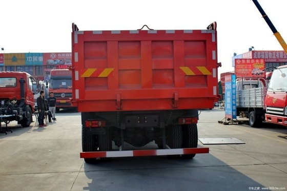 2010 Dongfeng Commercial Truck 280HP 8X4 7.6m Dump Truck mit Luft-Suspension Fahrersitz