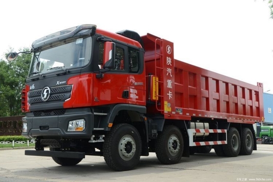 8m Ladungstankslänge Shacman X3000 8X4 460 PS-Dump Truck mit 2 Rückwärtsschaltnummern