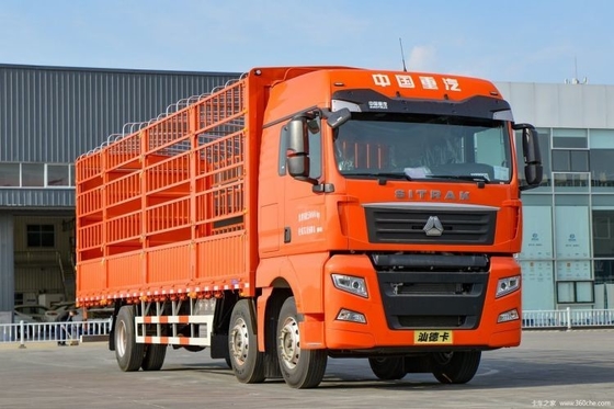Gebrauchtes Sinotruk SITRAK G7 330 PS 6X2 8,6 m Gitterlastwagen Zaunlastwagen