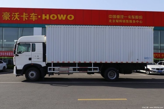 EURO 5 10 Vorwärts Schichtnummer Sinotruk HOWO T5G 280 PS 4X2 7,92 m Lieferwagen