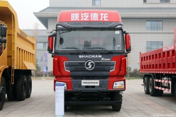 Niedriger Verkauf Gebraucht 0 Km Shacman Delong X3000 336 PS 6X4 5,6m Müll-Dump Truck für 2 Passagiere