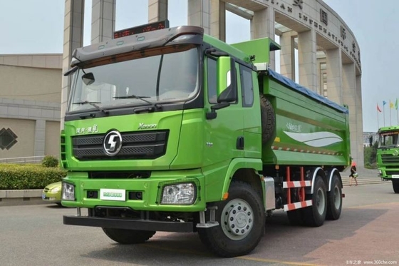 Niedriger Verkauf Gebraucht 0 Km Shacman Delong X3000 336 PS 6X4 5,6m Müll-Dump Truck für 2 Passagiere