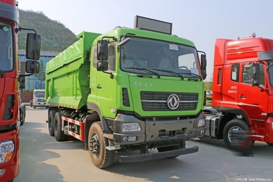 EURO 5 Dongfeng Tianlong KC 6X4 6 Meter Dump Truck mit FAST Getriebe und 385 PS bei einem
