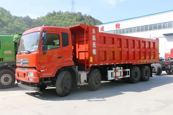 Warme Gebrauchtwaren Dongfeng Tianjin 310 PS 8X4 6,5 m Dump Truck mit 6 Zylindern
