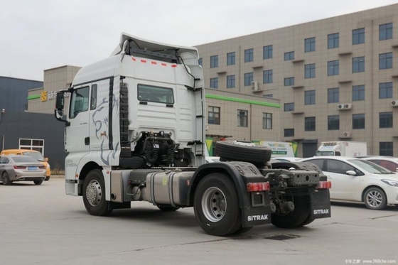 Verkauf von Shandeka HOWO G7 6*4 Traktor mit einer halben Reihe von Sitzreihen und Sinotruk Getriebe