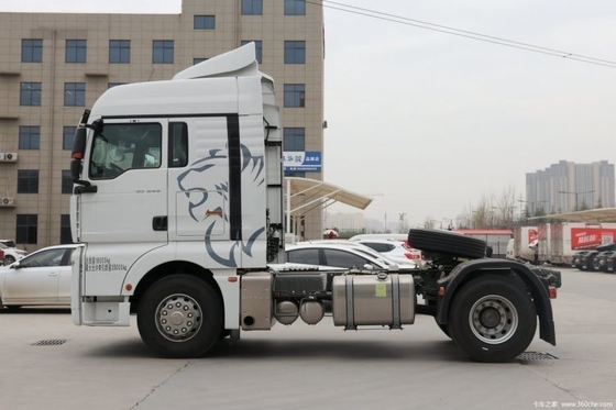 Verkauf von Shandeka HOWO G7 6*4 Traktor mit einer halben Reihe von Sitzreihen und Sinotruk Getriebe