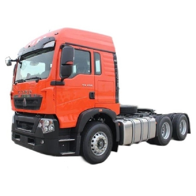 Höchstgeschwindigkeit 110 km/h Gebraucht HOWO TX 430 PS 6X4 Traktor-Lkw mit Motor Kapazität 8L