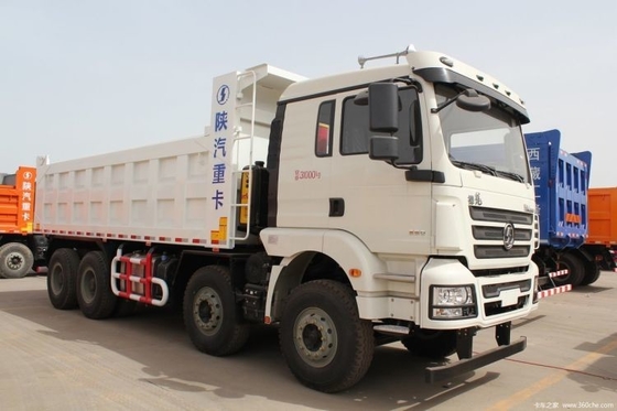 Shacman Delong M3000 350 PS 8X4 7.2m Dump Trucks Ideal für chinesische Gebrauchtwagen