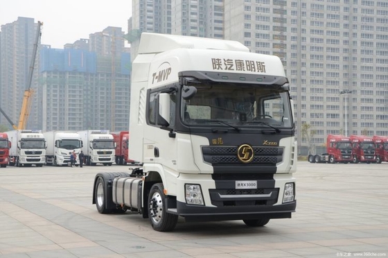 Shacman X3000 6X4 LNG Traktor Lkw 430 PS mit Luftfederung Fahrersitzreifen 10R22.5