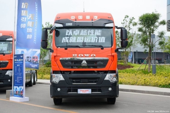 430 PS 6X4 Gebraucht-Lkw-Kopf HOWO TX Schwerlast-Lkw-Traktor mit großer Kraftstofftankkapazität