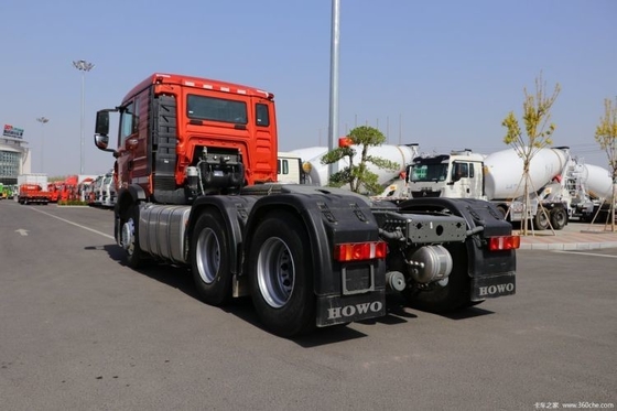 430 PS 6X4 Gebraucht-Lkw-Kopf HOWO TX Schwerlast-Lkw-Traktor mit großer Kraftstofftankkapazität