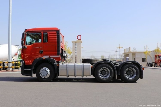 430 PS 6X4 Gebraucht-Lkw-Kopf HOWO TX Schwerlast-Lkw-Traktor mit großer Kraftstofftankkapazität
