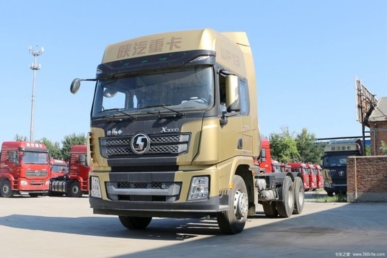 Shaanxi Schwerlastwagen F3000 X3000 6x4 Traktor ESC und 2 Rückwärtsschalter für einfache Handhabung