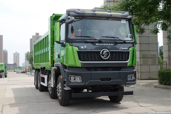 Holen Sie sich einen Shacman Delon X5000 8X4 Dump Truck mit 430 PS und Multimedia-System