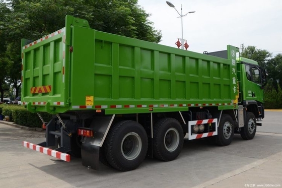 Holen Sie sich einen Shacman Delon X5000 8X4 Dump Truck mit 430 PS und Multimedia-System