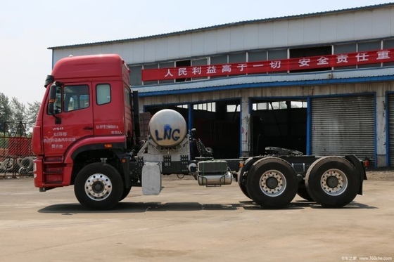 SinotruK HOWO CHG LNG Traktionswagen mit 336-430 PS und maximaler Geschwindigkeit von 102 km/h Geeignet