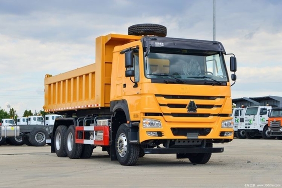 400 PS Sinotruk HOWo V7 Schwerlastwagen 6X4 Dump Truck mit Luftaufhängung Fahrersitz