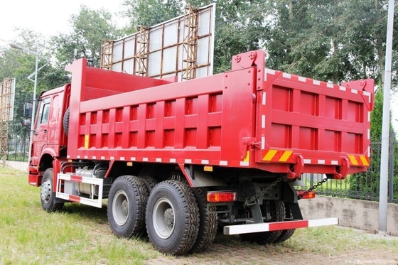 340 PS 6X4 5,6 m Sinotruk HOWO Schwerlastwagen Dump Truck für 10-15T GVW automatisches Fenster