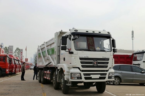 Warme gebrauchte Boutique-Autos Shacman Delong M3000 290 PS 8X4 7,6 m Dump Truck mit 6 Zylindern