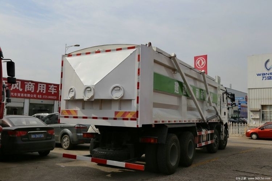 Warme gebrauchte Boutique-Autos Shacman Delong M3000 290 PS 8X4 7,6 m Dump Truck mit 6 Zylindern