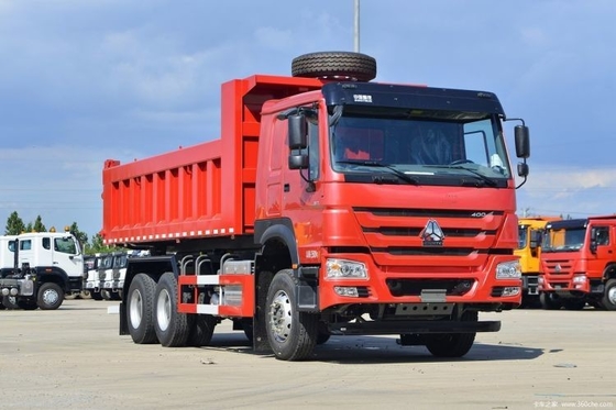 Professionelle Boutique Sinotruk HOWo V7 6X4 400 PS-Dump Truck mit 6 Metern Dump Kapazität