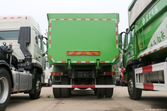 Sinotruk Haohan J5G 340 PS 6X4 5,6 Meter Abfuhrfahrzeuge mit ESC Ja und 12 Vorwärtsverschaltungsnummer
