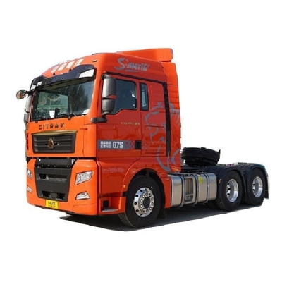 SITRAK G7S 610 PS 6X4 Schleppfahrzeugkopf mit hoher Kraftstofftankkapazität und automatischem Fenster