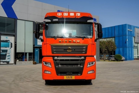 SITRAK G7S 610 PS 6X4 Schleppfahrzeugkopf mit hoher Kraftstofftankkapazität und automatischem Fenster