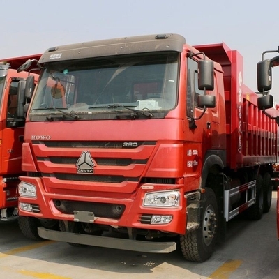 6 Meter-Dump Trucks Sinotruk HOWO Schwerlastwagen 380 PS 6X4 für Hot Used Boutique Cars