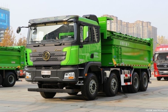 Shacman Delon X3000 400 PS 8X4 6 m-Dump Truck für automatische Klimaanlage und 12 Reifen