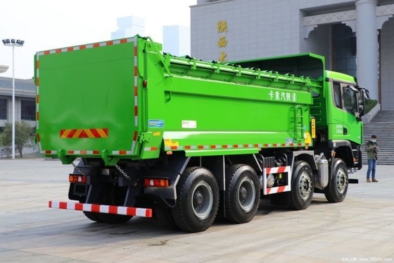 Shacman Delon X3000 400 PS 8X4 6 m-Dump Truck für automatische Klimaanlage und 12 Reifen
