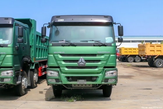 Rechtes Fahren 23 Sinotruk HOWO-7 375 PS 8X4 7,6 m Dump Trucks für Hot Boutique Gebrauchtwagen