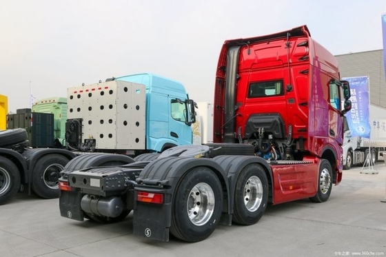 Shaanxi Auto X6000 560HP 6X4 automatischer Traktionslastwagenkopf mit ≥ 600L Kraftstofftankkapazität