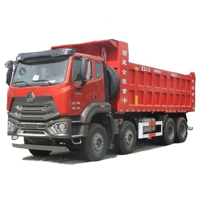 23 Hot Used Boutique Cars Sinotruk Haohan N7G 440 PS 8X4 7,6 m Mülltransporter mit Multimedia-System