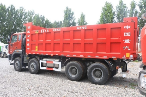 23 Hot Used Boutique Cars Sinotruk Haohan N7G 440 PS 8X4 7,6 m Mülltransporter mit Multimedia-System