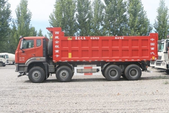 23 Hot Used Boutique Cars Sinotruk Haohan N7G 440 PS 8X4 7,6 m Mülltransporter mit Multimedia-System