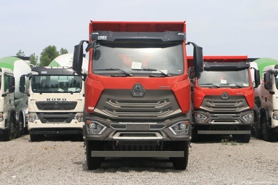 23 Hot Used Boutique Cars Sinotruk Haohan N7G 440 PS 8X4 7,6 m Mülltransporter mit Multimedia-System